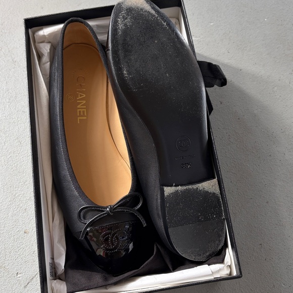 Chanel black classic iconic ballerinas - Picture 11 of 12